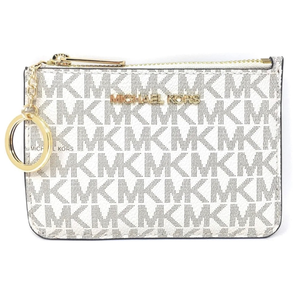 Michael Kors Jet Set Travel Small Top Zip Coin Pouch with ID Holder